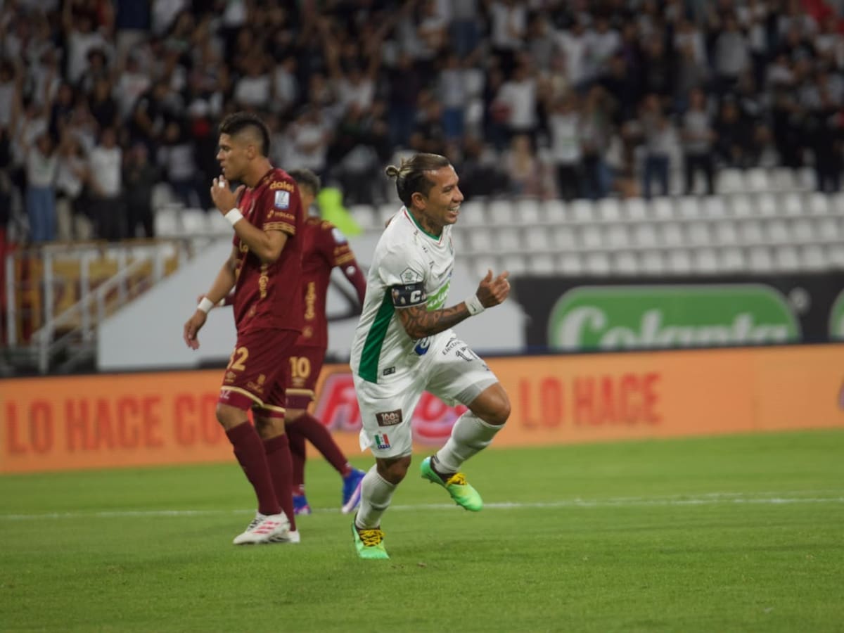 Once Caldas zafa de la mala racha con un golazo de Dayro Moreno ante Tolima: resumen del partido
