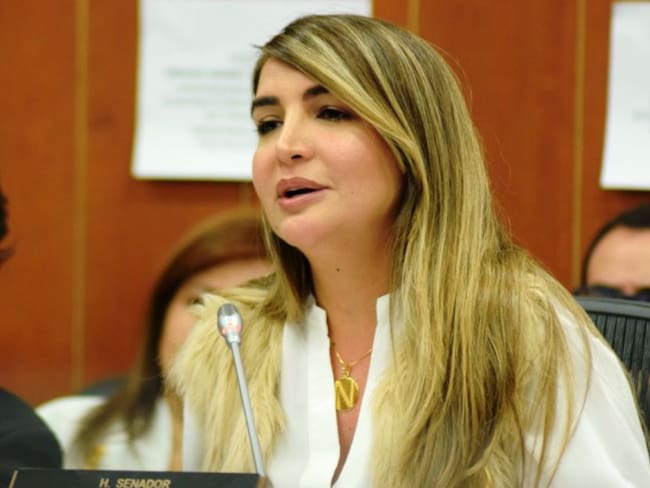 Senadora Nadia Blel confirma propuesta de medidas contra coronavirus