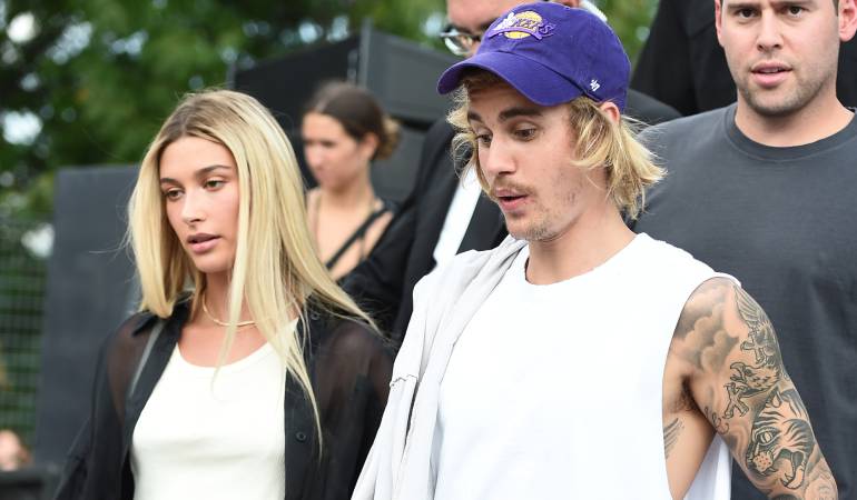 Hailey Baldwin y Justin Bieber