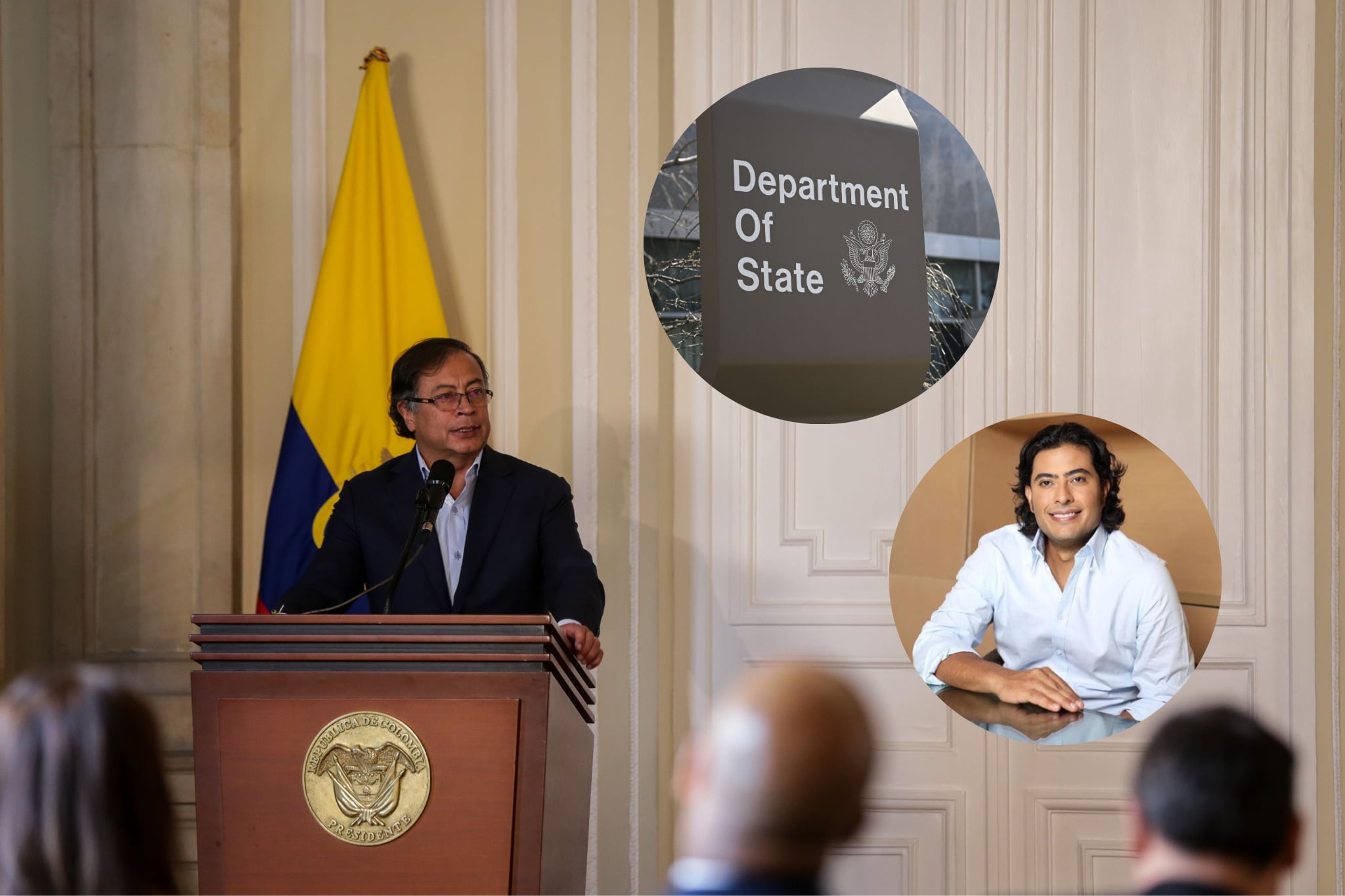 Estados Unidos responde a nota de protesta de gobierno Colombiano por inclusión de Nicolás y Juan Fernando Petro en apartado de corrupción en el informe de Derechos Humanos.