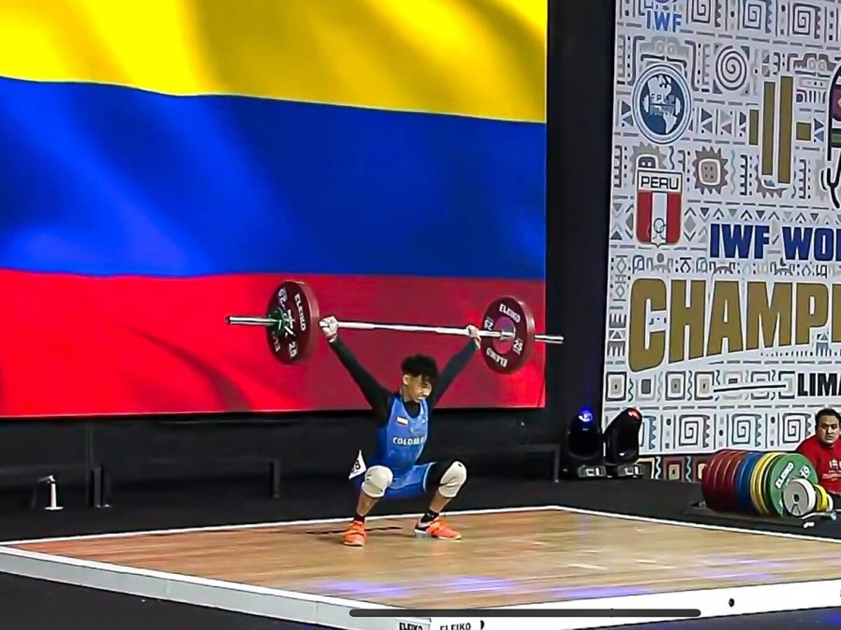 Un cartagenero es campeón mundial sub-17 en levantamiento de pesas