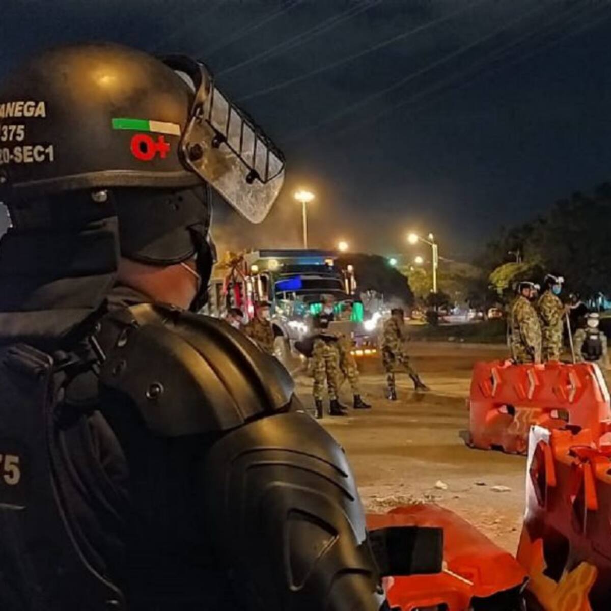 Cali: Policía desbloqueó el Puente de Los Mil Días