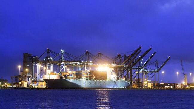 Cosco Yantian. Foto: Sociedad Portuaria de Cartagena