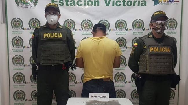 Capturado en vía Victoria - La Dorada