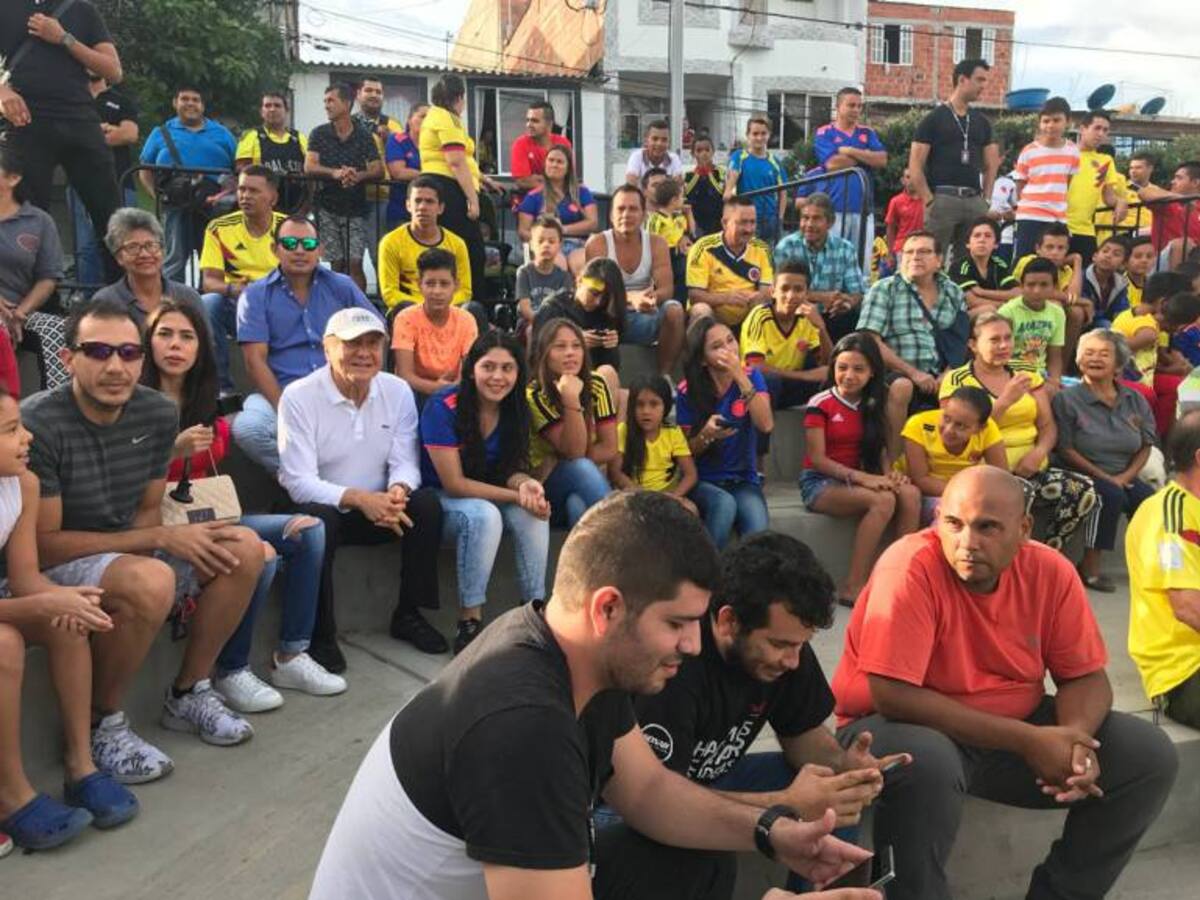 Video: Así está Bucaramanga en el primer tiempo de Colombia Japón