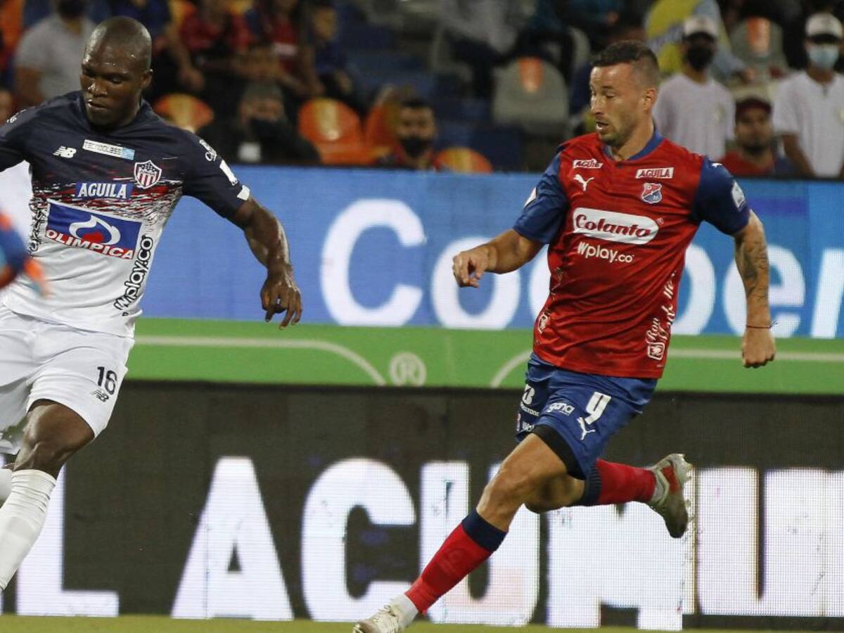 Medellín sigue ganando como local y Junior vuelve a perder de visitante