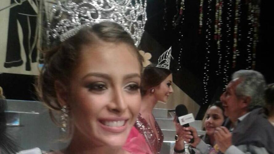 Reina Internacional del Café, Maydeliana Liyimar Díaz Parada. Foto: Caracol Radio Manizales.