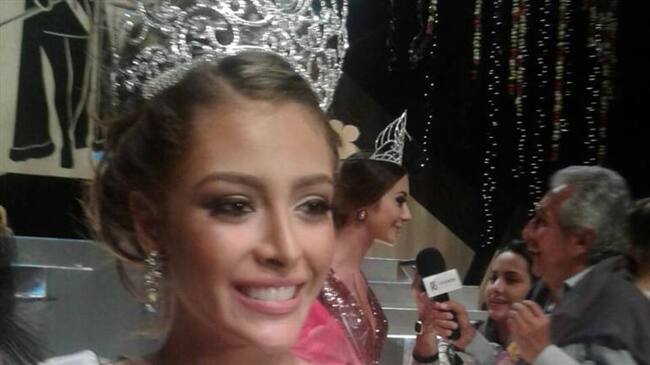 Reina Internacional del Café, Maydeliana Liyimar Díaz Parada. Foto: Caracol Radio Manizales.