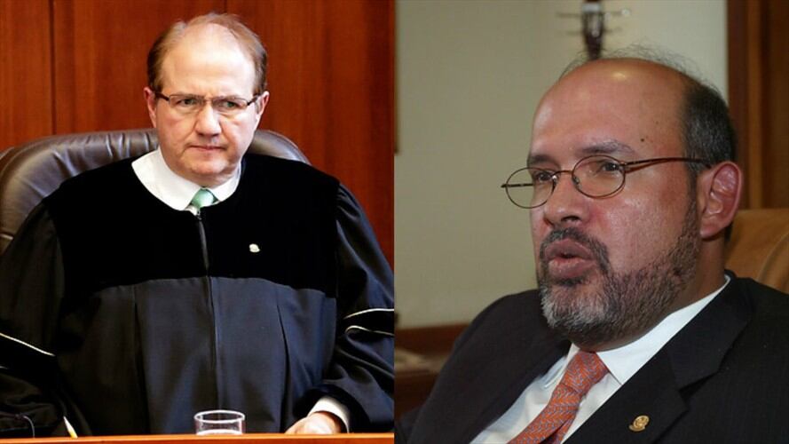 José Leónidas Bustos y Francisco Javier Ricaurte fueron presidentes de la Corte Suprema de Justicia. Foto: Colprensa