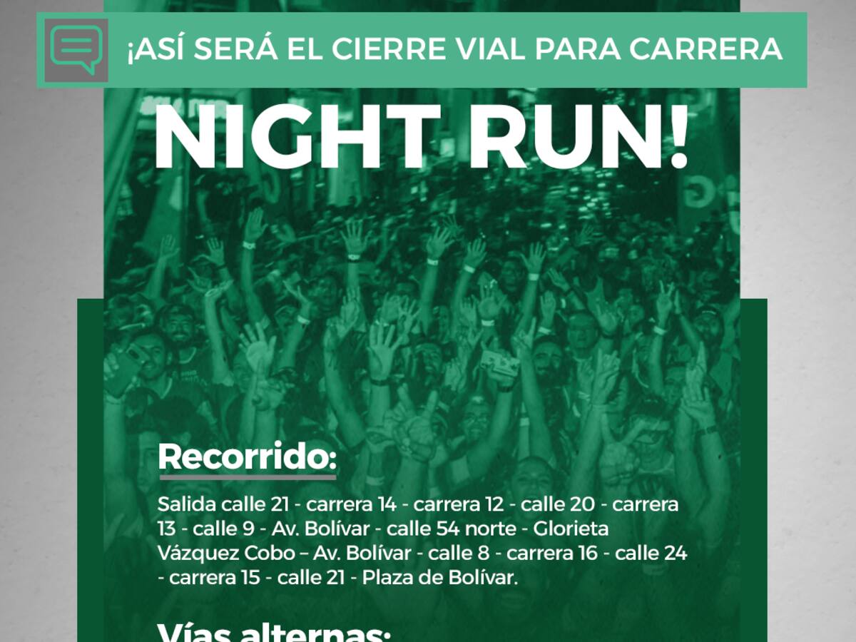 Cierres viales en Armenia por el desarrollo de un evento deportivo