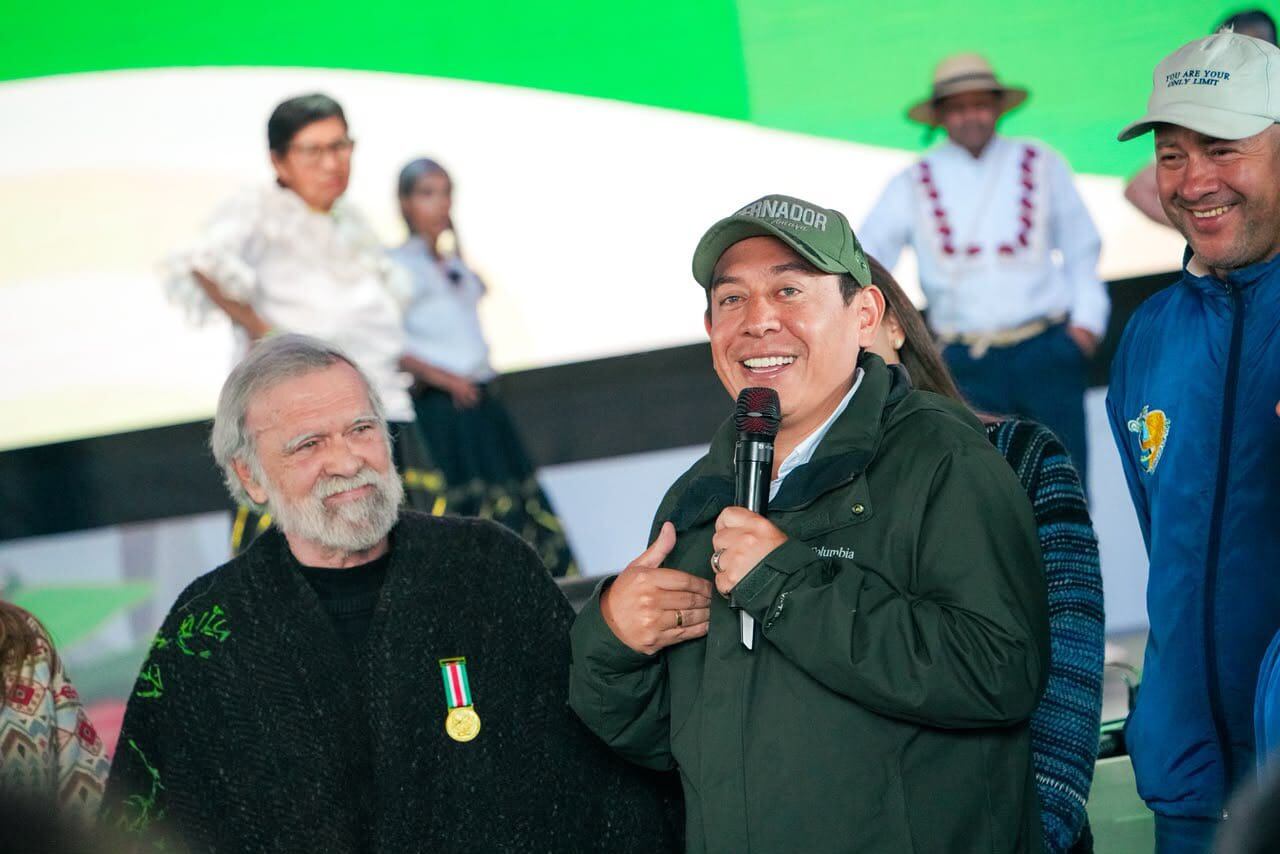 El gobernador Carlos Andrés Amaya hizo un balance de CosechArte 2026, en el marco del Festival Internacional de la Cultura Campesina.