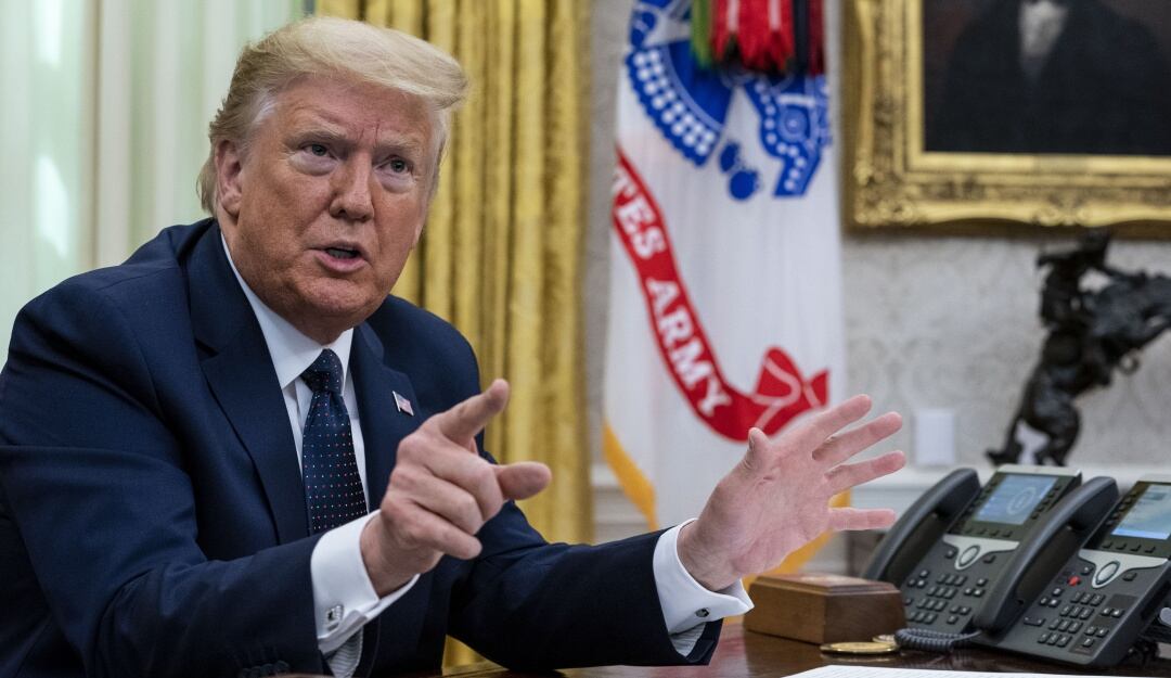 Donald Trump, presidente EE.UU.