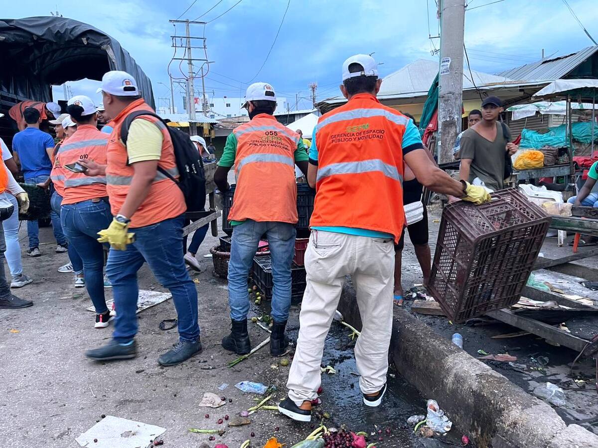 800 metros de la avenida Pedro de Heredia en Bazurto fueron recuperados