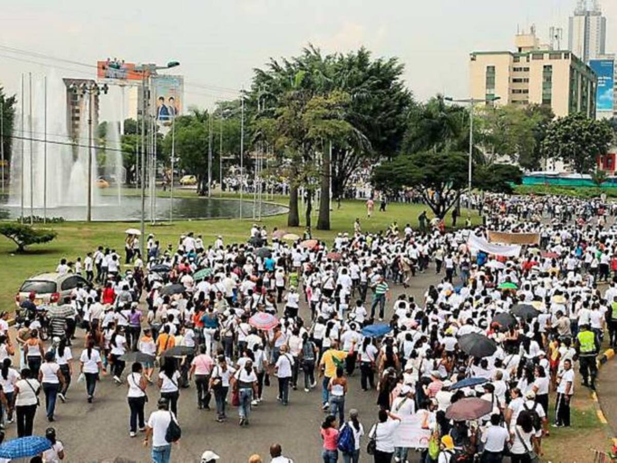 Así avanzan las marchas en los diferentes puntos de Cali