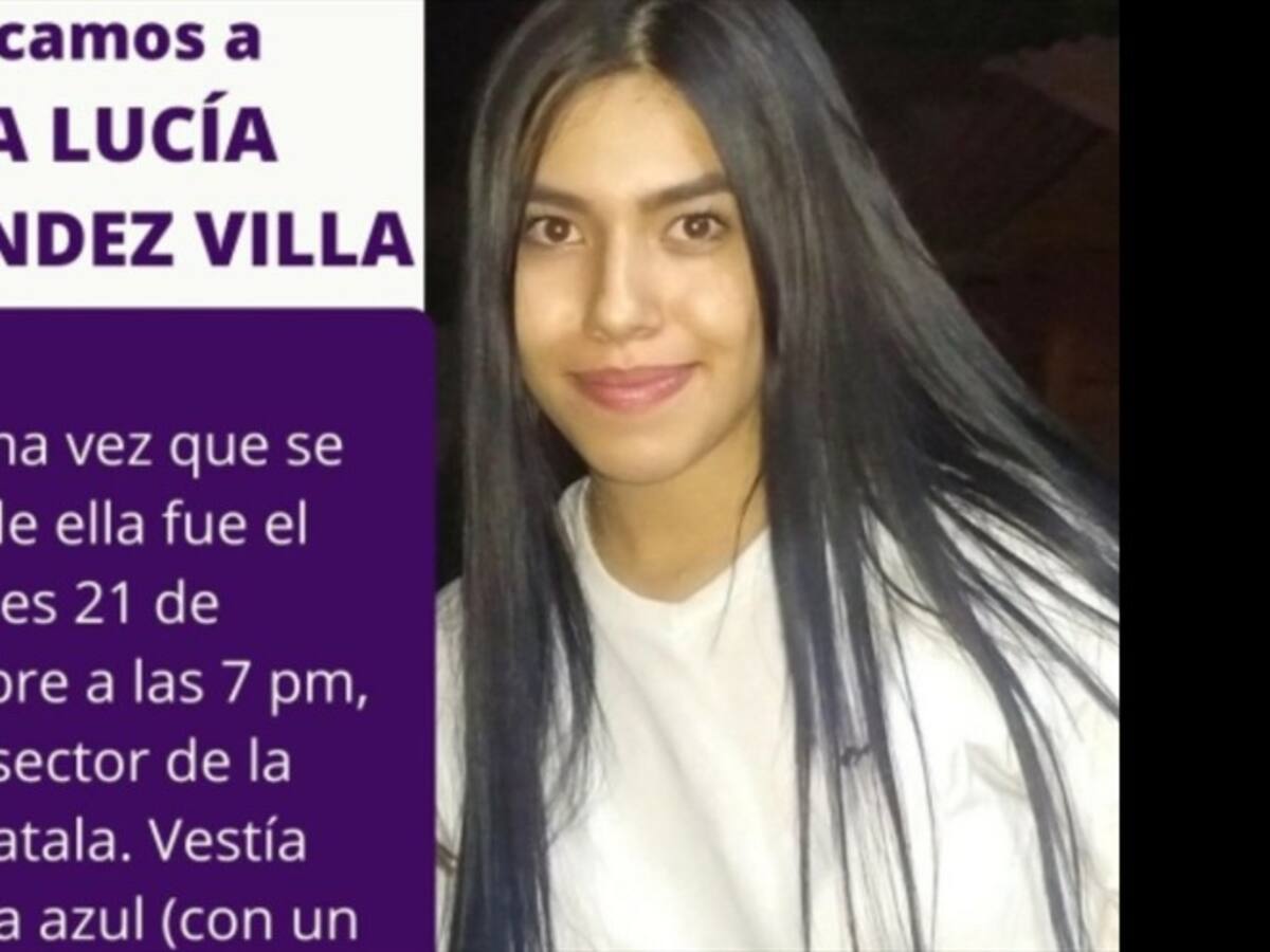 Lo que se sabe de la desaparición de Ana Lucía Fernández en Medellín