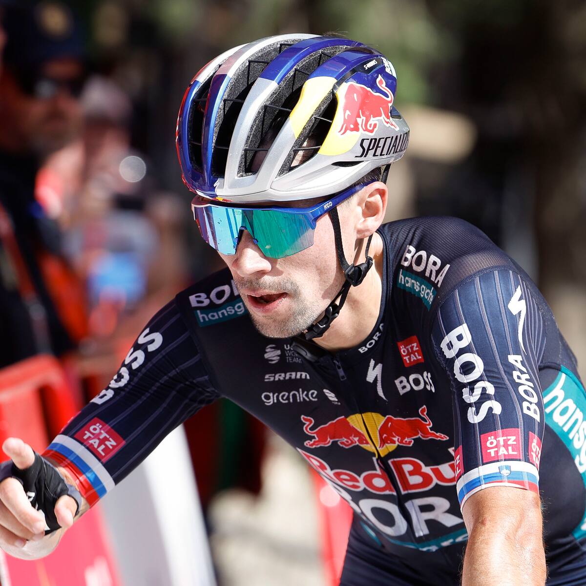 Primož Roglič tras ganar la etapa 8: “Ha sido un día duro desde el inicio”