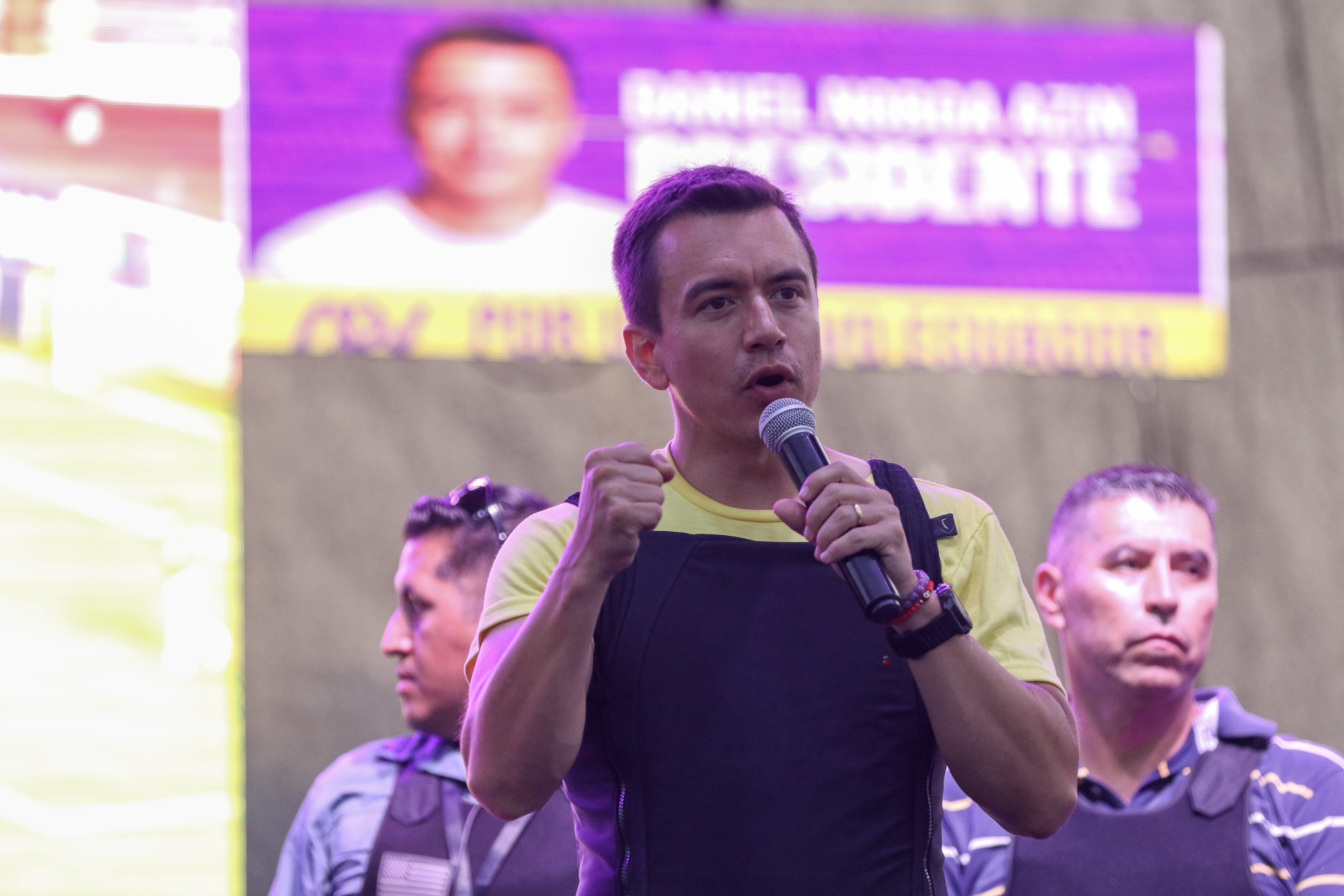 El nuevo presidente de Ecuador, Daniel Noboa.
 EFE/ Jonathan Miranda