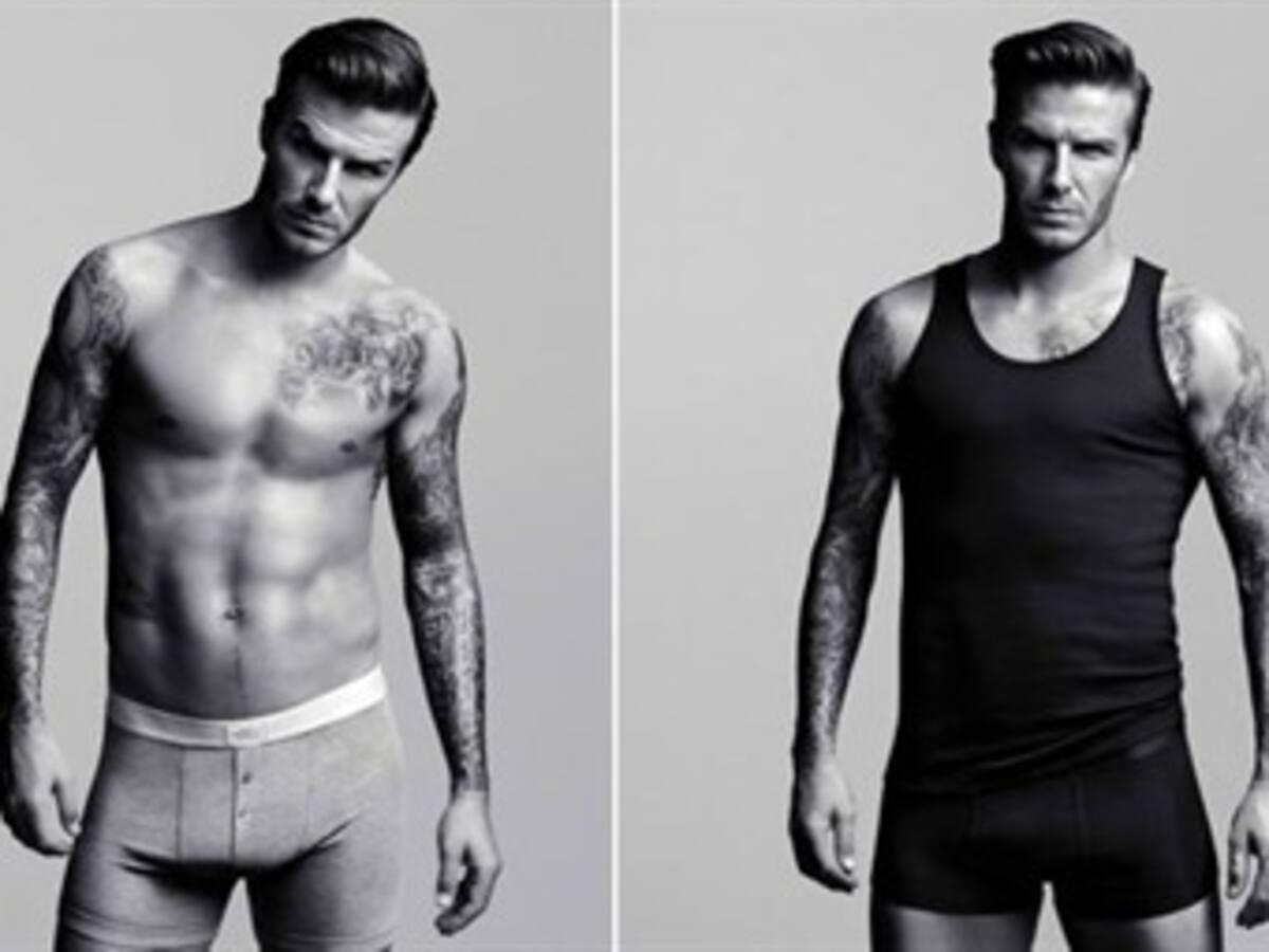 David Beckham se queda en paños menores en 2012