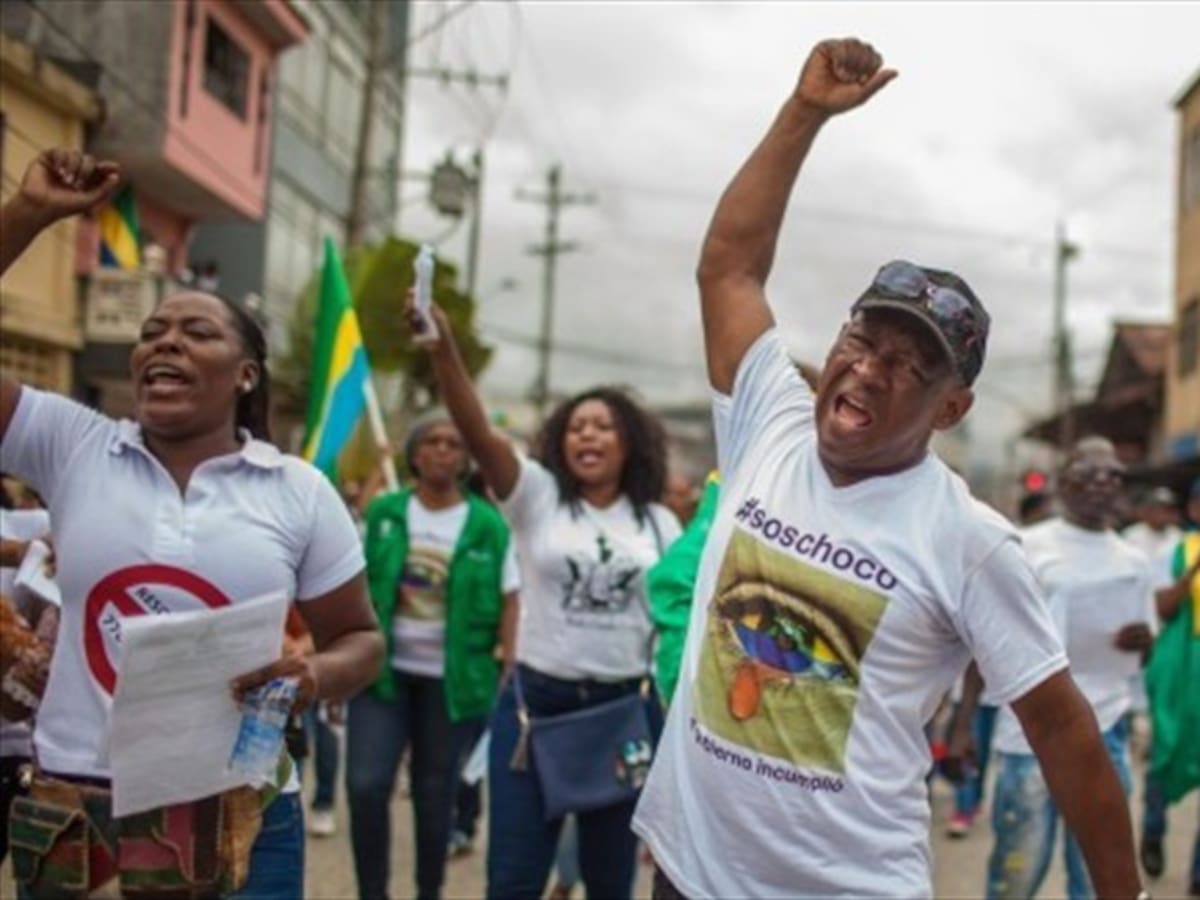 Suspenden mesa en el Chocó mientras el Gobierno hace consultas
