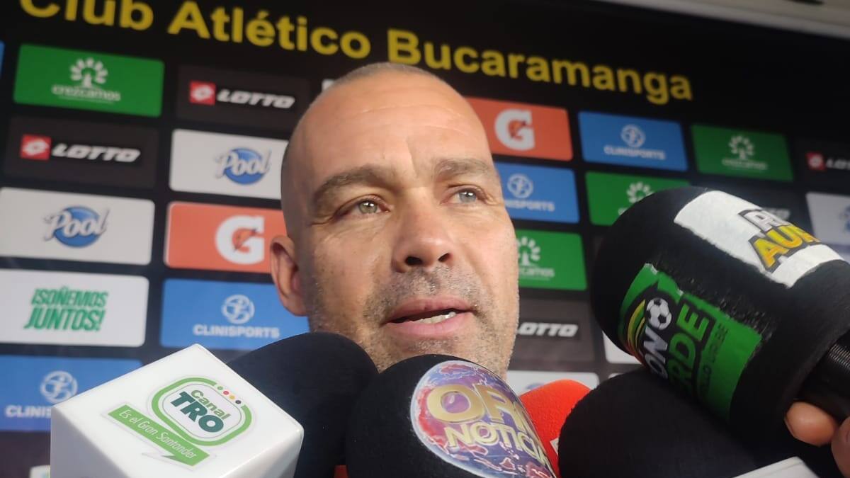 Rafael Edgar Dudamel Ochoa, técnico del Atlético Bucaramanga