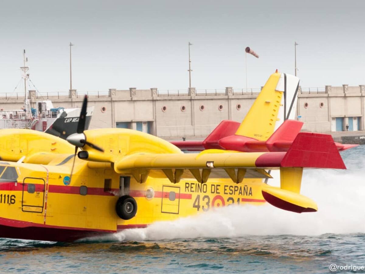 Estos son los aviones que España ofrece a Colombia para combatir incendios