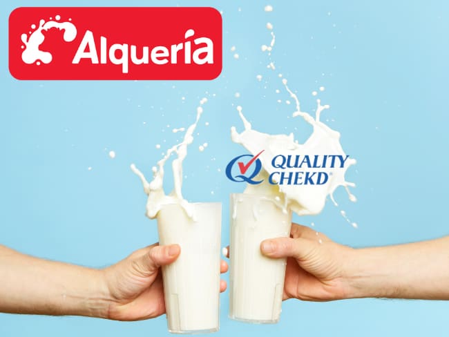Alquería cumple 24 años con la certificación “Quality Chekd” la más importante del mundo