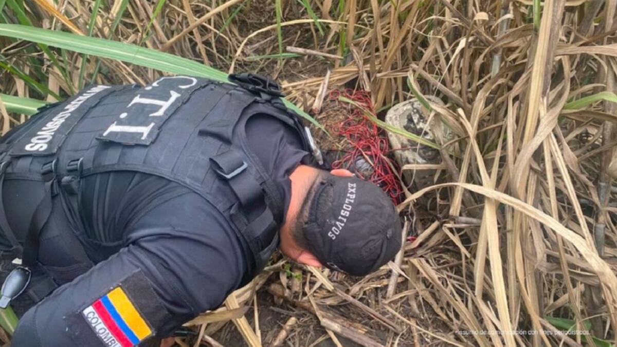 En Florida, Valle, disidencias pretendían activar 110 kilos de Pentolita