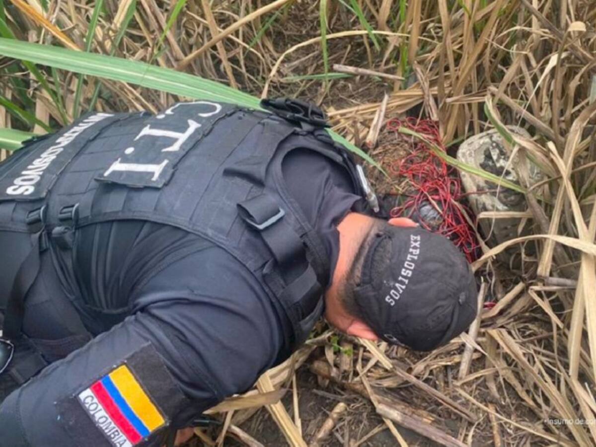 En Florida, Valle, disidencias pretendían activar 110 kilos de Pentolita