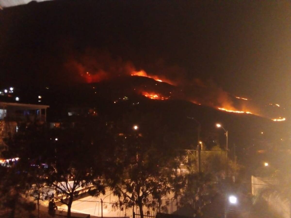 Vista del Cerro de Cristo Rey