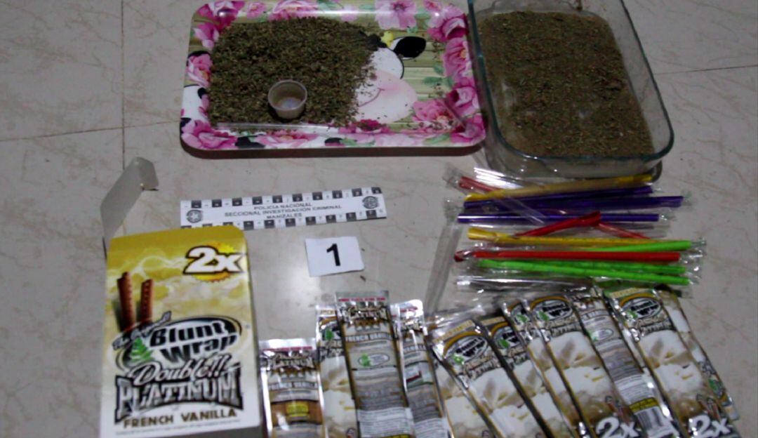 Incautación de estupefacientes