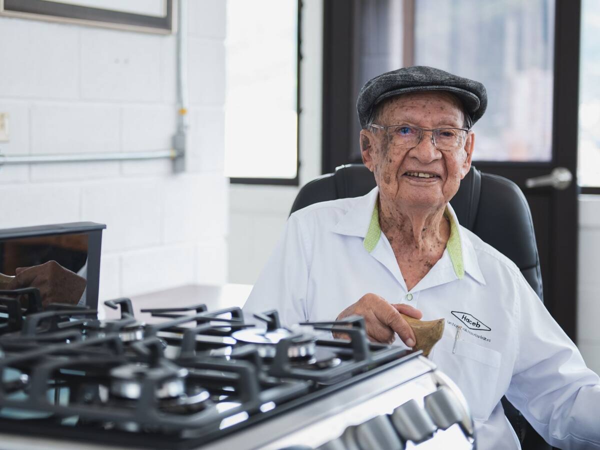 Don José María Acevedo Alzate, fundador de Haceb, celebrará 106 años de vida