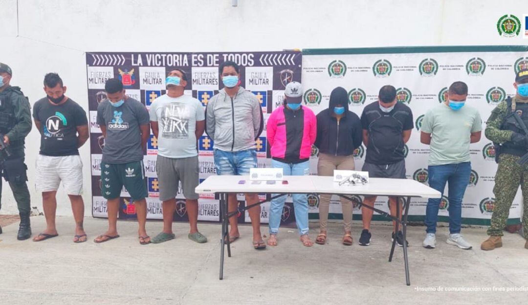 Al parecer secuestraban a los transportadores para exigirles dinero a cambio de liberarlos y devolverles sus vehículos