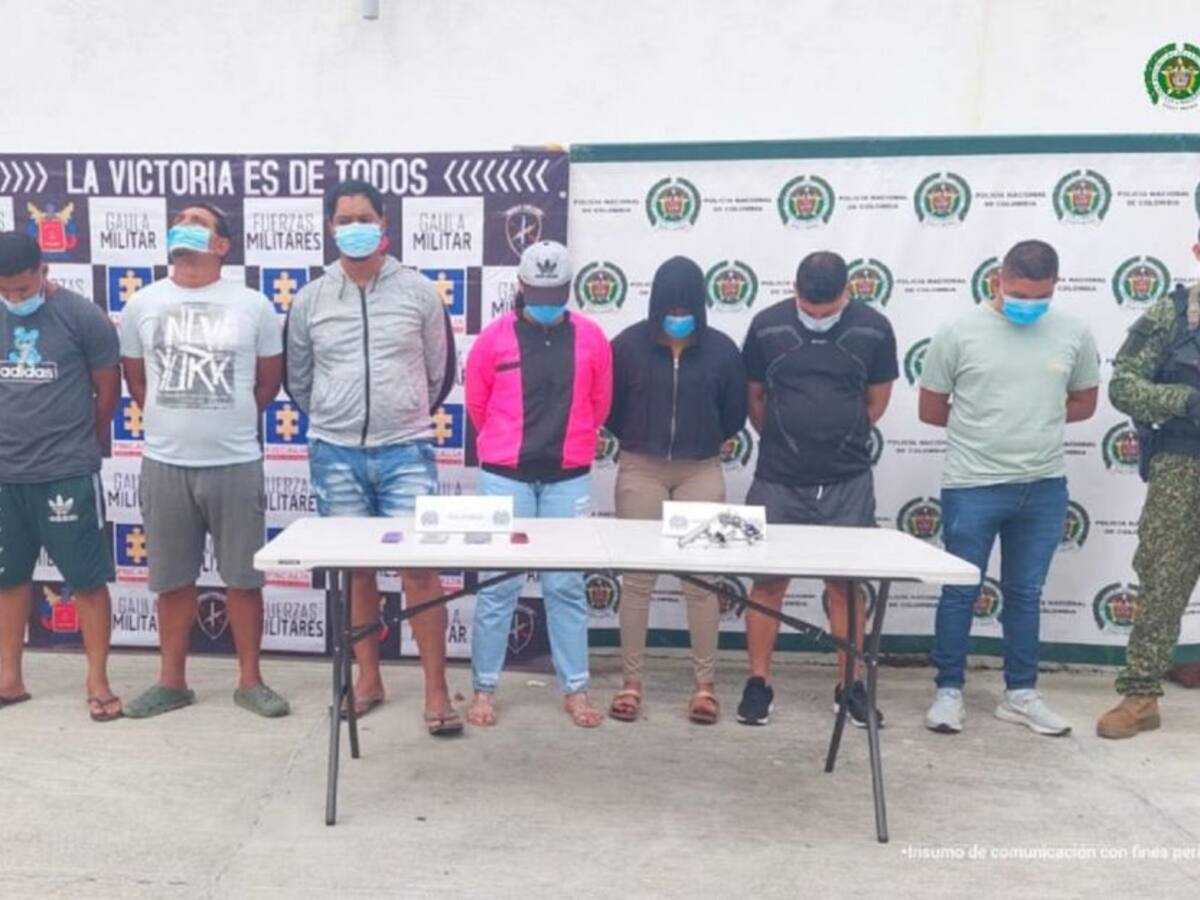 A prisión nueve personas por presunta extorsión y secuestro a conductores