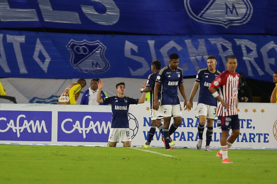 Duelo de Liga entre Millonarios y Junior / Colprensa