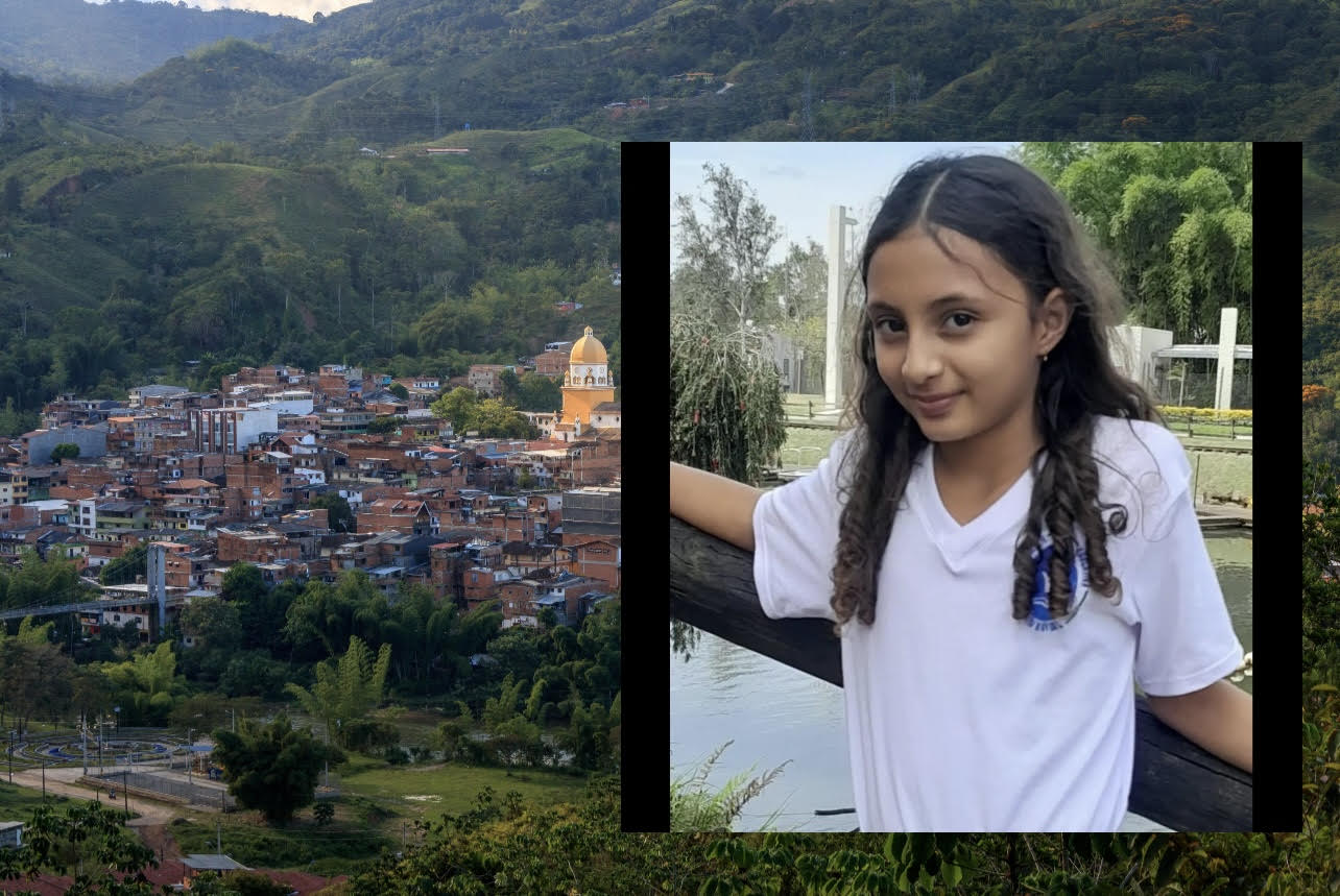 Kendall Stefany desapareció desde hace tres meses en San Rafael, Antioquia. Foto: Cortesía.
