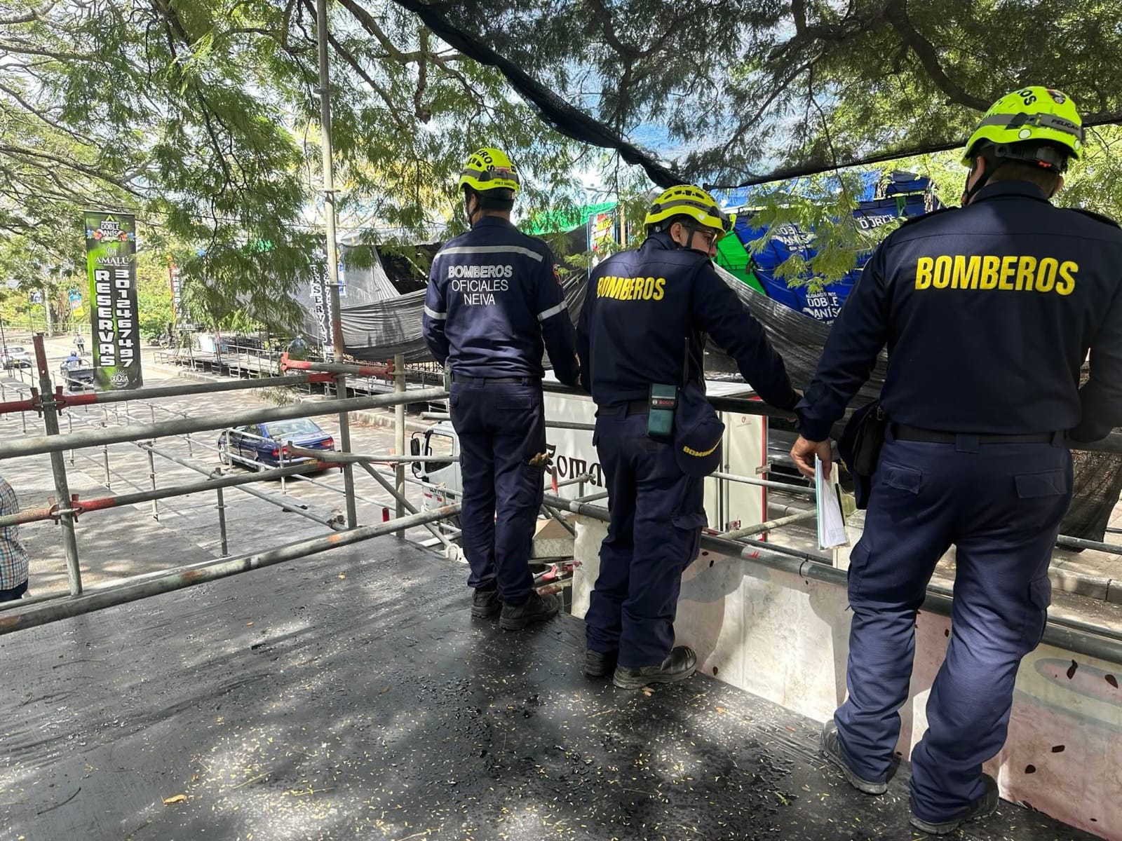 Este equipo trabaja las 24 horas del día, los siete días de la semana. Foto alcaldía Neiva.