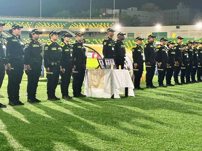 Rinden homenaje a los policías que en servicio han dado su vida en Cartagena
