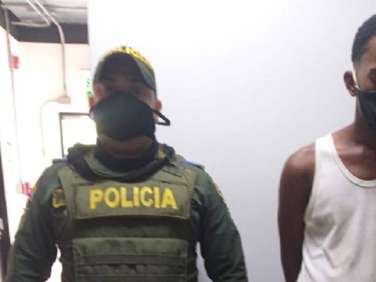 Capturado 'El Yai' presunto ladrón de celulares en Cartagena