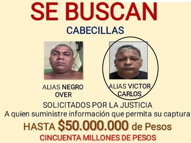 Cartel de los más buscados