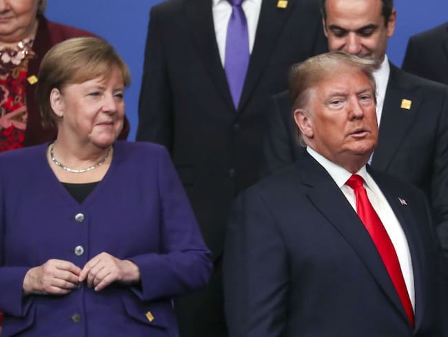 Trump en una cumbre internacional 