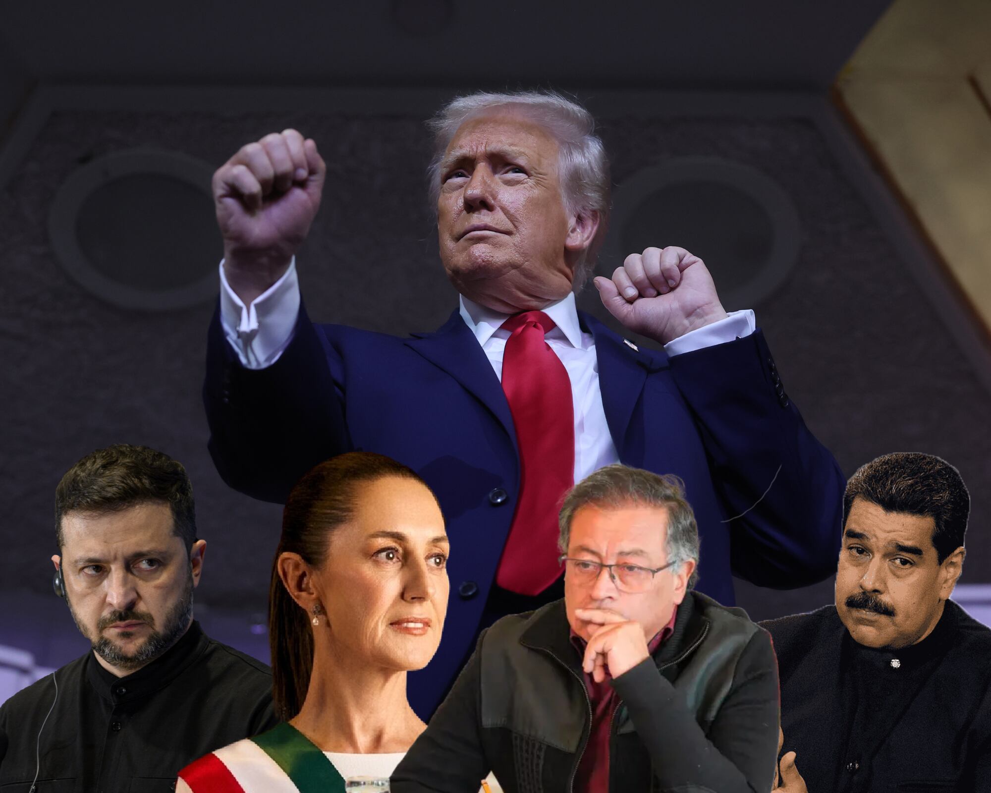 El presidente de Estados Unidos habló sobre los operativos militares contra el narcotráfico en Latinoamérica y también se refirió a Colombia y a Ucrania.
(Foto:    Caracol Radio / Getty / Cortesía )