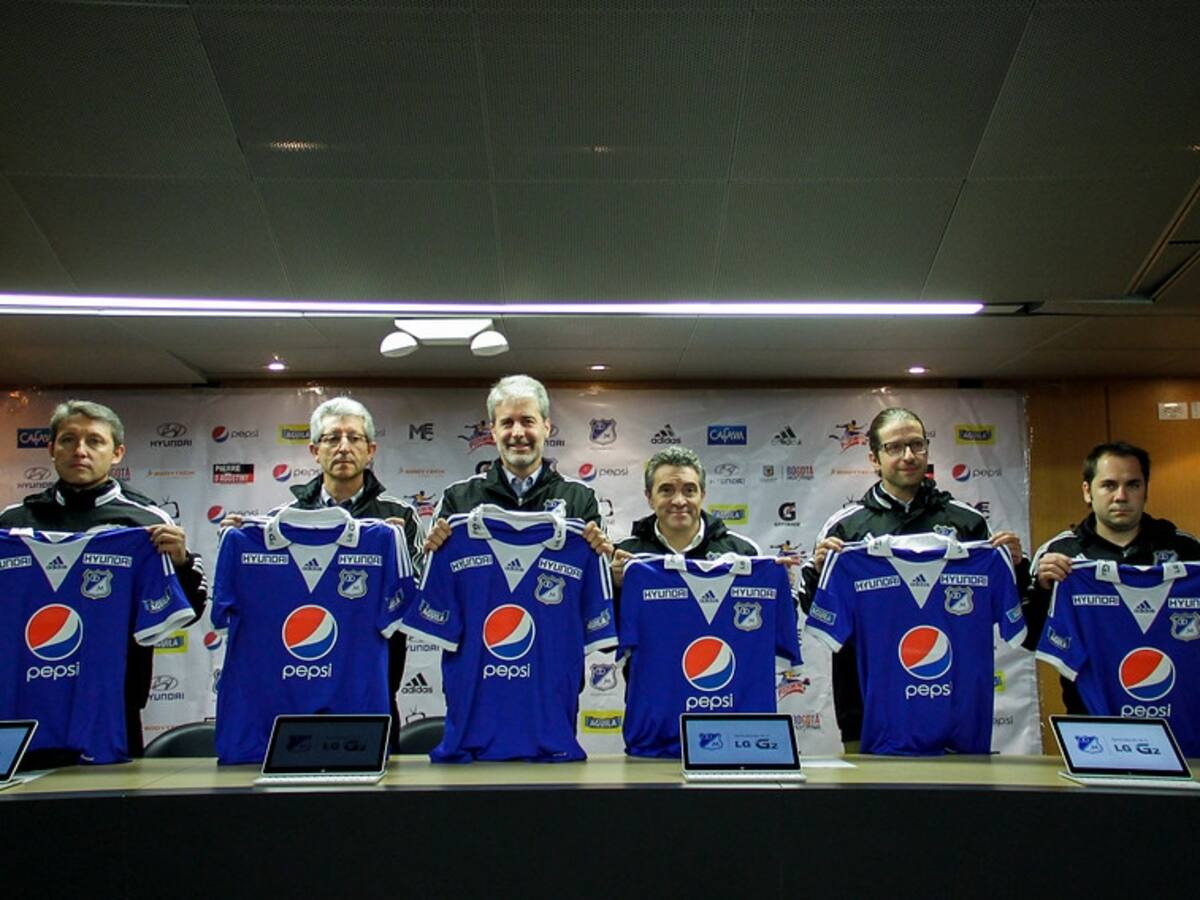 El nuevo cuerpo técnico de Millonarios