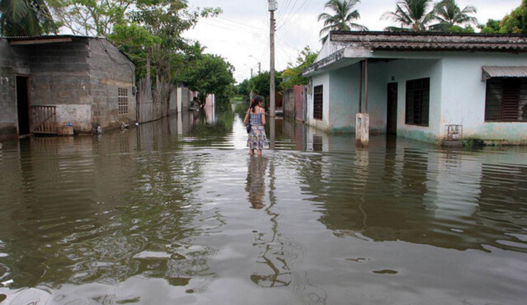 Inundaciones en Apartadó (Archivo)