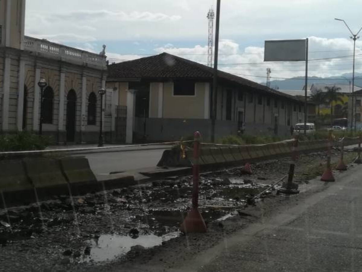 Obras valorización en Armenia están paradas por líos judiciales contratista