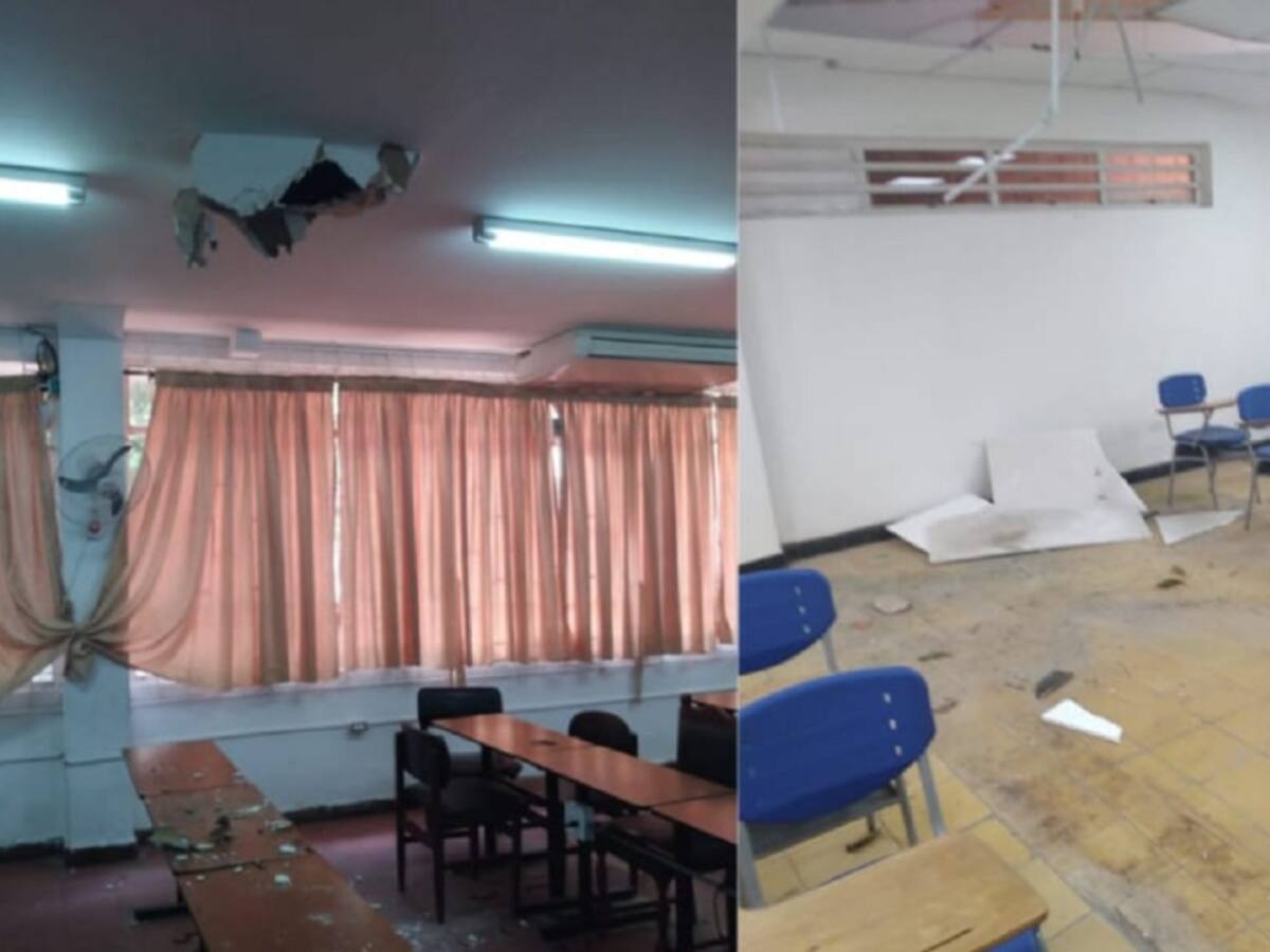 Otro colegio en Cúcuta fue desmantelado por los ladrones