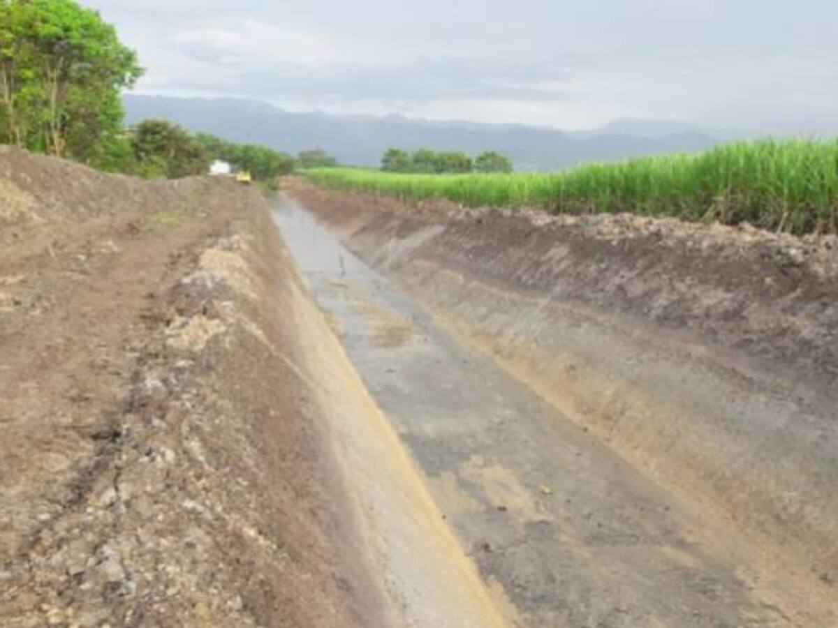 Culminó la primera etapa de las obras para mitigar el riesgo en La Virginia