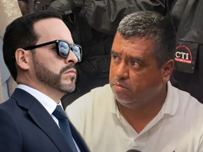 Abelardo de la Espriella y Geovany Andrés Rojas, alias ‘Araña’. Fotos: (Photo by: Luisa Borja Luna/Long Visual Press/Universal Images Group via Getty Images) / Suministrada