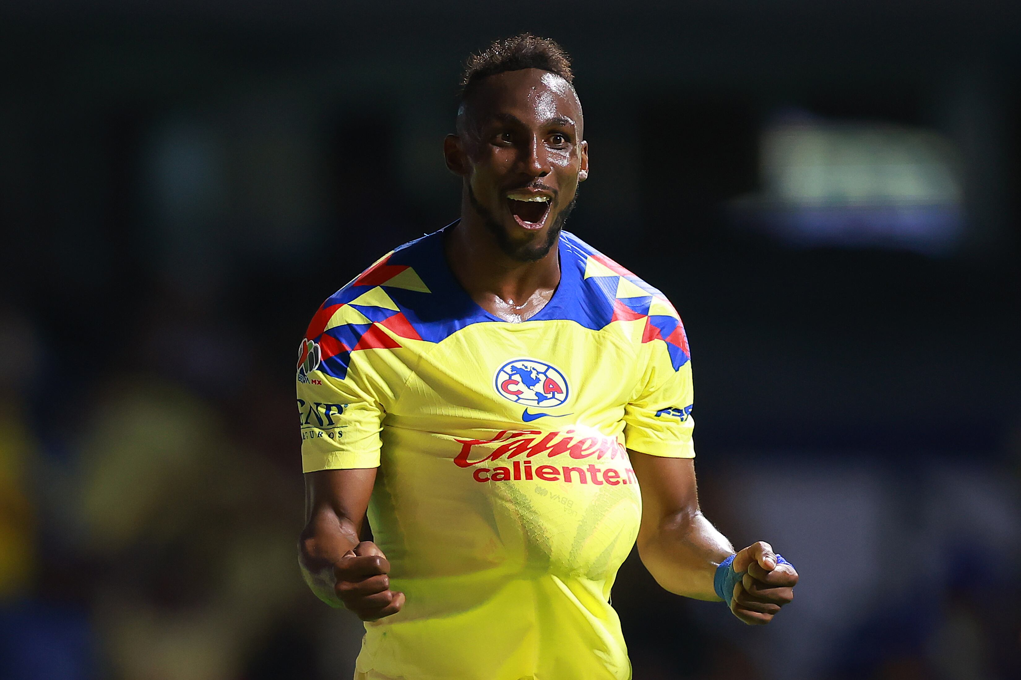 Julián Quiñones celebró con el América de México. (Photo by Hector Vivas/Getty Images)