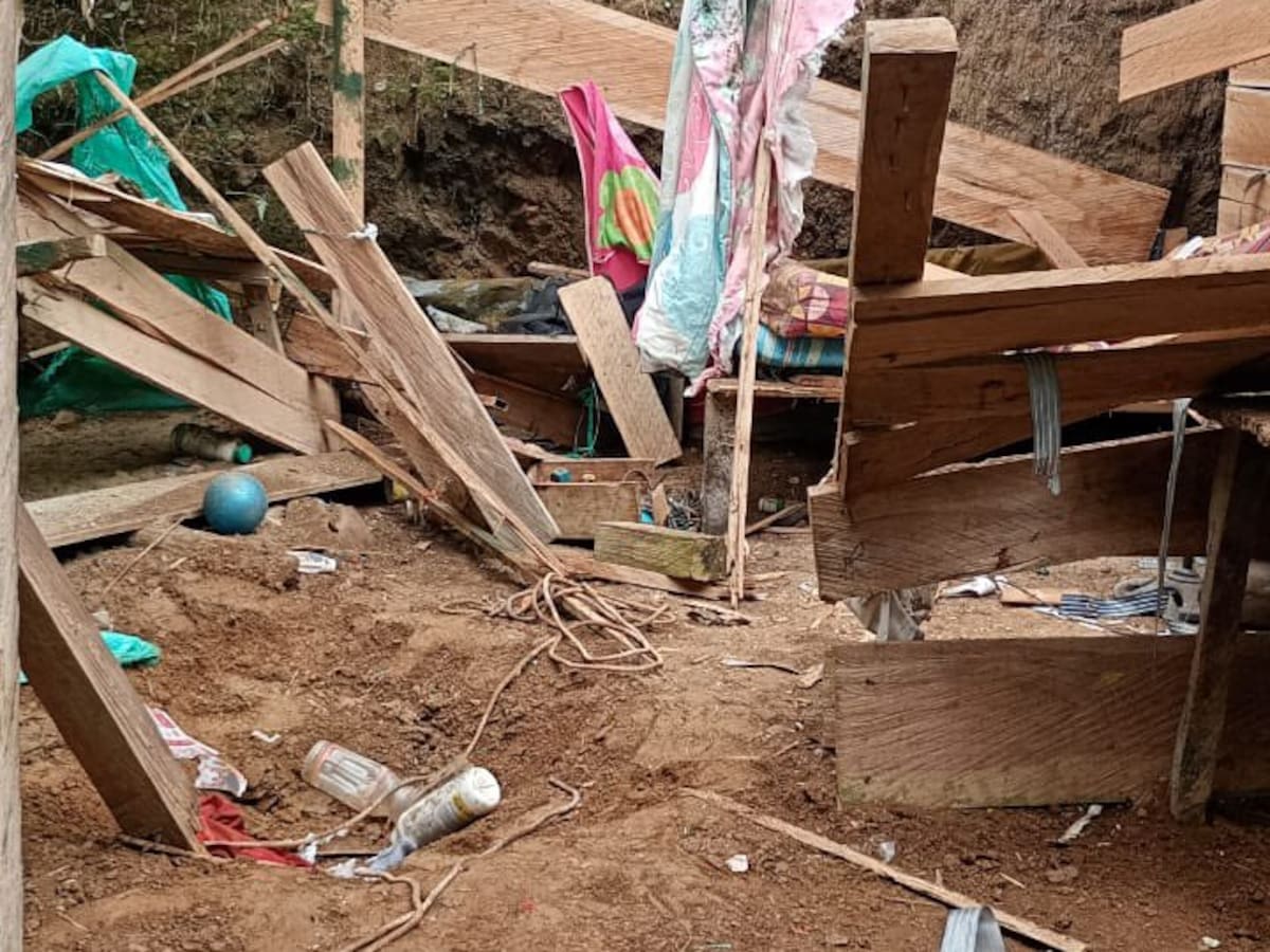 Ataque con dron destruye vivienda rural en el Catatumbo