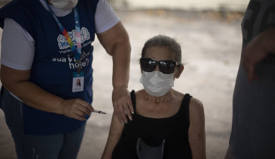Jornadas de vacunación contra el coronavirus en Brasil.    Foto: Getty 